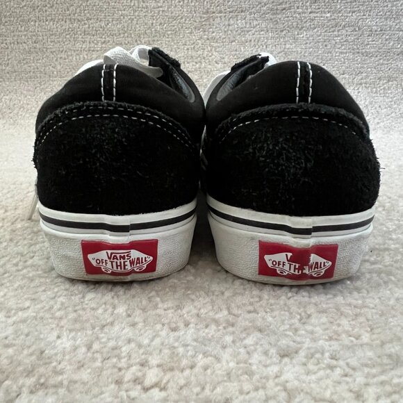 Vans Old Skool Black And White Low Top Sneakers Shoes 6.5 - Picture 5 of 9